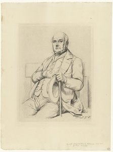 Porträt von Casimir Le Conte von Charles Meryon