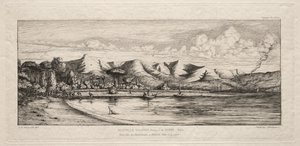 Seine-Fischerei vor Charcoal Burners Point, Akaroa, Banks Peninsula