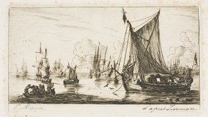 Südsee-Fischer von Charles Meryon
