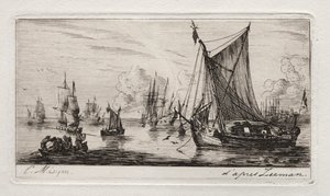 Südseefischer von Charles Meryon