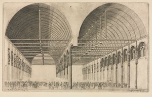 Das Vorzimmer des Justizpalastes, Paris von Charles Meryon