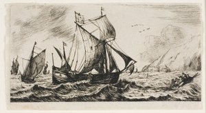 Die Galeere von Jean de Vyl aus Rotterdam von Charles Meryon