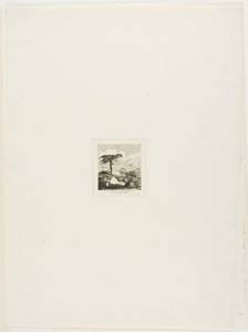 Das strohgedeckte Häuschen des alten Soldaten, Akaroa, 1845
