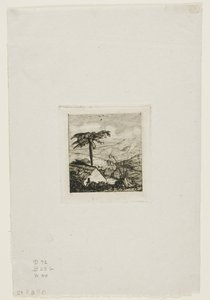 Das strohgedeckte Häuschen des alten Soldaten, Akaroa, 1845
