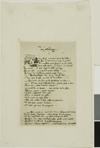 Der Pflüger und sein Pferd von Charles Meryon