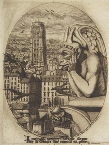 Der Vampir, 1853 von Charles Meryon