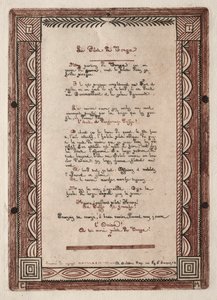 Verse an den Piloten von Tonga, 1856 von Charles Meryon