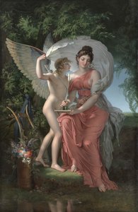 Erato, Muse der lyrischen Poesie, 1800 von Charles Meynier