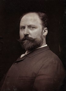Album Artistique et Biographique, 5. Jahrgang, Salon 1885; Porträt des französischen Malers Paul Louis Narcisse Grolleron (1848-1901)