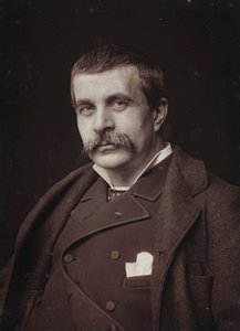 Album Artistique et Biographique, 5me année, Salon 1885; Porträt des französischen Malers Jean-Jules-Antoine Lecomte du Nouÿ (1842-1923)