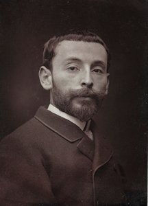 Album Artistique et Biographique, 6. Jahrgang, Salon 1885; Porträt des französischen Malers Alexandre Bloch (1862-1906)