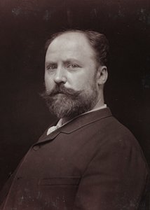 Album Artistique et Biographique, 6. Jahrgang, Salon 1885; Porträt des französischen Malers Paul Grolleron (1848-1901)