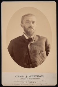 Porträt von Charles Julius Guiteau 1841-1882, 4. Juli 1881