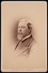 Porträt von Henry David Cooke 1825-1881, vor 1881