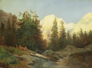 Sonnenuntergang in Südtirol