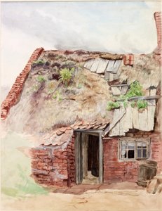 Fischerhütte von Charles Napier Hemy