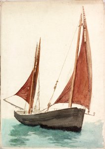 Fischerboot von Charles Napier Hemy