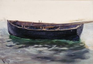 Studie eines Bootes von Charles Napier Hemy