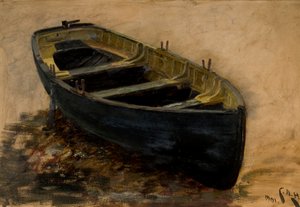 Studie eines Bootes, 1901 von Charles Napier Hemy