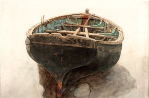 Studie eines Dinghys von Charles Napier Hemy