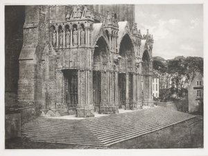 Kathedrale von Chartres von Charles Nègre