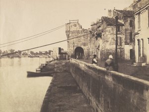 Arles, Porte des Châtaignes, 1852 von Charles Nègre