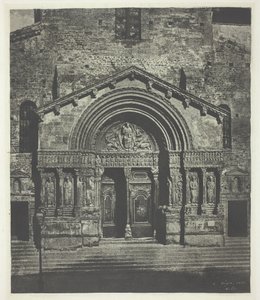 Arles: Die Westvorhalle von Saint-Trophime, 21. Oktober 1854, gedruckt 1982