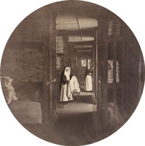 Asile Impérial de Vincennes: die Wäscherei, 1859 von Charles Nègre