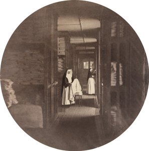Asile Impérial de Vincennes: die Wäscherei, 1859