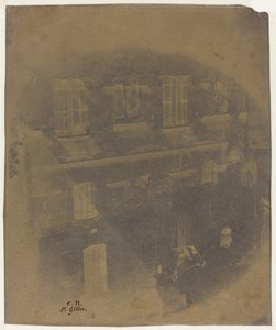 Unterer Teil der Fassade eines romanischen Hauses in Saint-Gilles du Gard, 1852