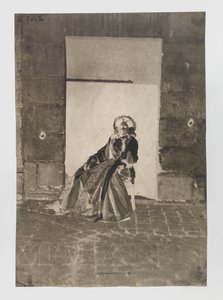 Porträt einer unbekannten sitzenden Frau von Charles Nègre