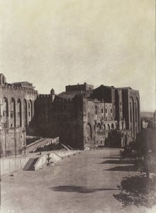 Der Papstpalast, Avignon, ca. 1851, gedruckt 1970