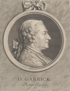 Porträt von David Garrick, 1764