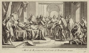Tod von Raymond VI., Graf von Toulouse
