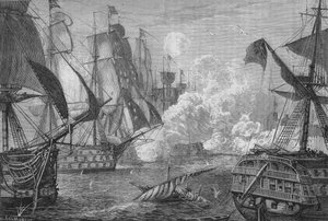Bombardierung von Akkon, ca. 1880