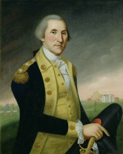 George Washington in Princeton von Charles P. & Peale Charles W. (1741 1827) Polk