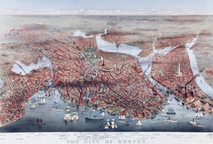 Die Stadt Boston, veröffentlicht 1873