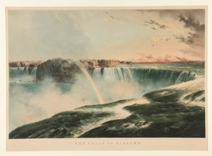 Die Niagarafälle von der kanadischen Seite von Charles Parsons