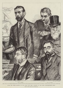 Nach der dritten Lesung des Home Rule Bill, Führer der irischen Parlamentspartei