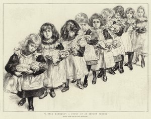 Kleine Mütter, eine Studie in einer Kinderschule