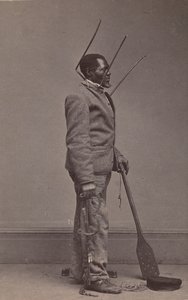 Wilson, gebrandmarkter Sklave aus New Orleans von Charles Paxson