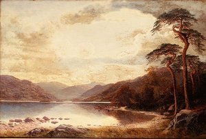 Blick auf den unteren See, Killarney