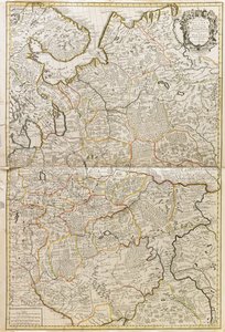 Karte von Moskau von Charles Price