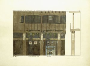 Eingangshalle, ca. 1901
