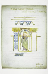 Ein Della Robbian Fries, Museo Nationale, Florenz, 1891