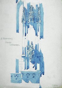 Strebepfeiler, Mailänder Dom, 1891 von Charles Rennie Mackintosh