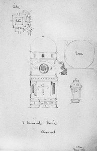 Chor von S. Miracoli, Venedig, 1891
