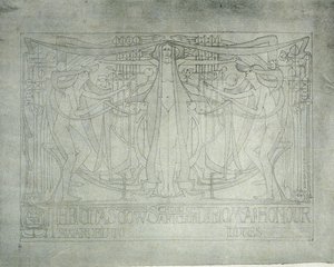Ehrenurkunde, Glasgow School of Art, 1893