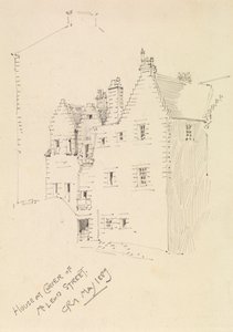 Haus an der Ecke der Mcleod Straße von Charles Rennie Mackintosh