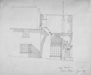 Altes Haus, Lyme Regis, Dorsetshire, 1895 von Charles Rennie Mackintosh